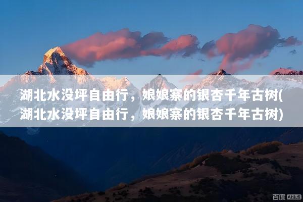 湖北水没坪自由行，娘娘寨的银杏千年古树(湖北水没坪自由行，娘娘寨的银杏千年古树)