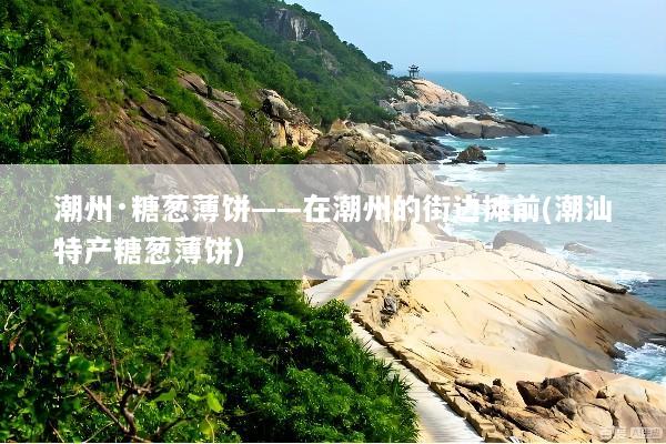 潮州·糖葱薄饼——在潮州的街边摊前(潮汕特产糖葱薄饼)
